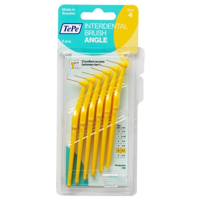 Tepe Angle Bastoncini Filo Interdentale Giallo 0,70mm