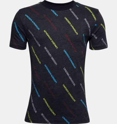 T-shirt UA Multi Wordmark da ragazzo