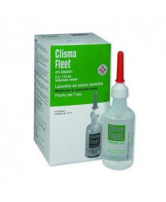 Clisma Fleet Lassativo 4 Clisteri 133ml