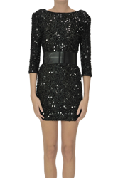 Embellished mini dress en oferta