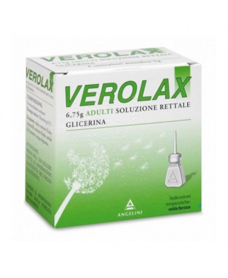 Verolax 6,75g Adulti Soluzione Rettale 6 Clismi