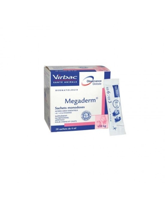 Megaderm Supplemento Cani Gatti 32 Bustine