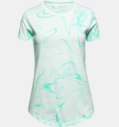 Maglia a manica corta UA Liquify Print da ragazza características
