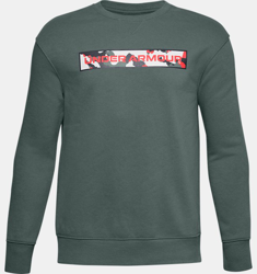 UA Rival Fleece Crew da uomo en oferta