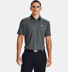 Polo UA Iso-Chill Grid da uomo en oferta