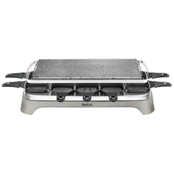 Raclette PR 457 B per 10 Persone Piastre In Pietra Potenza 1350 W Colore Nero / Inox en oferta