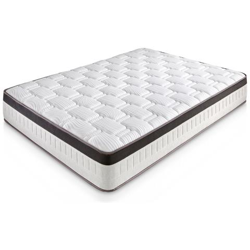 Materasso Singolo In Memory Foam Supreme 90x190, Altezza 28 Cm, 4 Cm Memory Foam, Foam Airsistem, Trattamento Antiacaro E Antibatterico, Tessuto Confezionato Con Filo Di Lurex precio