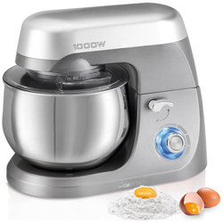 Impastatrice Planetaria Robot Cucina Multifunzione 5 Litri Argento 1000w Clatronic Km 3709 características