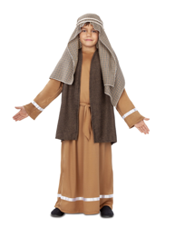 Costume da Giuseppe marrone bambino en oferta