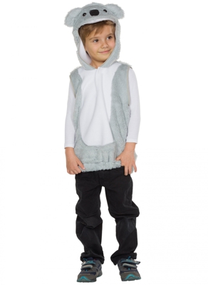 Costume da Koala grigio chiaro per bambino