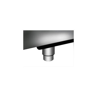 Kit 4 Piedini in Inox per Cucine per Altezza Max 85 cm Colore Inox