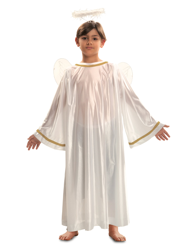 Costume angelo bianco per bambino precio