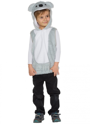 Costume da Koala grigio chiaro per bambino