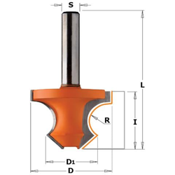 Fresa Raggio Concavo C/smusso 45° Hw S=8 D=36x25x60 R=8 954.080.11 en oferta