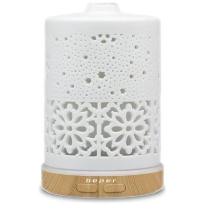 Diffusore Di Essenze In Ceramica Cavo Usb Nebulizzatore Ultrasuoni 7 Colorazioni