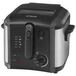 Friggitrice Bomann Fr 2253 Cb 1600w In Acciaio Inox Con Coperchio Con Finestra precio