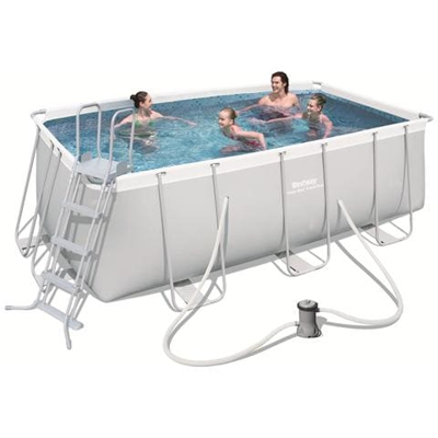 Piscina Power Steel Frame Rettangolare 412x201x122 cm