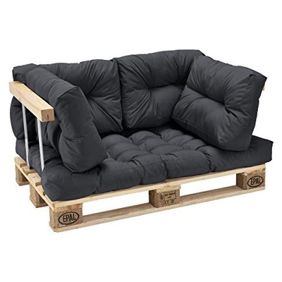 Cuscini Per Divano Palette Euro - Mobili Diy - Cuscini Divano Per Palette Per Dentro - Ideale Per Salotto - Giardino D´inverno