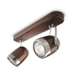 Barra Spot Con 2 Luci 35w Gu10 Marrone precio