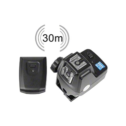 Radio Flash Grilletto per Fotocamera Nera Plastica 40 x 60 x 30 mm 17111 en oferta