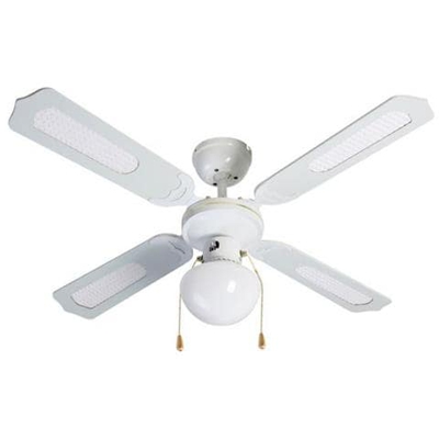 Ventilatore Da Soffitto Con Luce Vt-classic-105b 50w Bianco S0403183