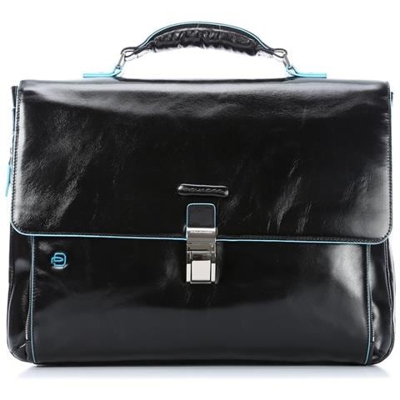 cartella porta computer espandibile con compartimento porta ipad® / ipad®air nero blue square ca3111b2 / n