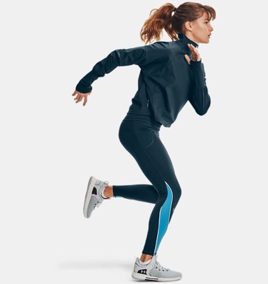 Maglia UA RUSH™ ColdGear® ½ Zip da donna