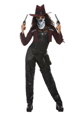 Costume da cowgirl misteriosa per donna