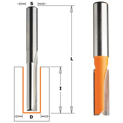 Fresa A Tagli Diritti Hwm S=12 D=8x31.7x74 Dx 912.580.11