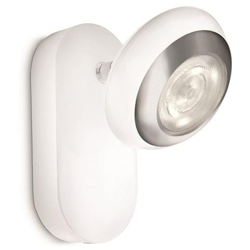 Led Spot - Faretto Singolo 1x4w Metallo Bianco en oferta