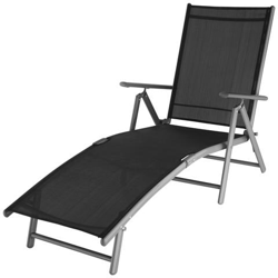 Lettino Prendisole Marisol - Grigio Scuro en oferta