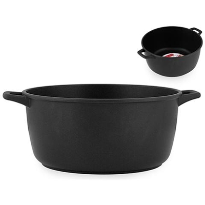 Casseruola Fus Antiaderente Ex / chef 2 Manici Cm28 Pentole