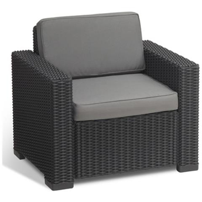 Salotto Componibile California In Resina - Poltrona