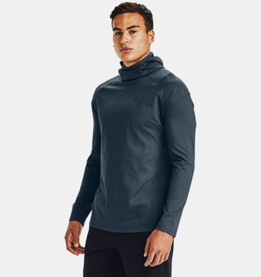 Felpa con cappuccio UA RUSH™ ColdGear® 2.0 da uomo