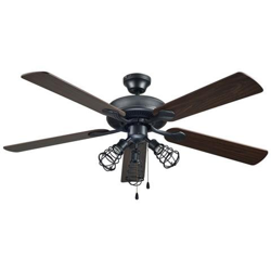 072240 Noce Chiaro - Noce Scuro Ventilatore Da Soffitto Classico Olympia precio