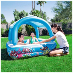 Piscina Da Gioco Canopy Blu 147x147x122 Cm 52192 características