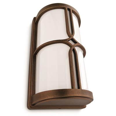 Applique Linea Nectar, 20w, Attacco E27, Alluminio Pressofuso Bronzo