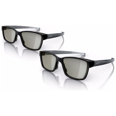 Kit 2 Occhiali 3D Passivi PTA417/00 per TV Easy 3D