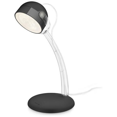 Dyna Lampada Da Tavolo Nero In Sintetico