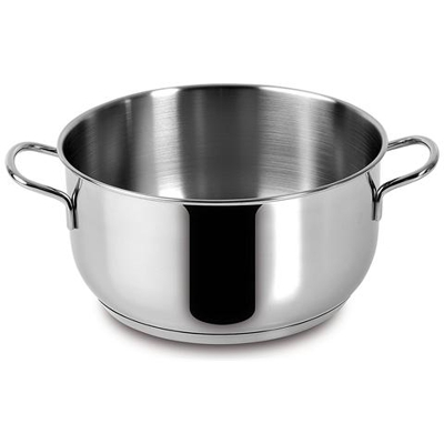 Casseruola Fond Due Manici Every Acciaio Inox 18 10 Cm22 Pentole