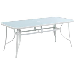 Tavolo Da Giardino ''cordoba'' - Phoenix - 8 Posti - Bianco en oferta