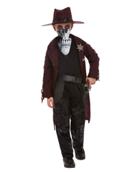 Costume da cowboy misterioso per bambino precio