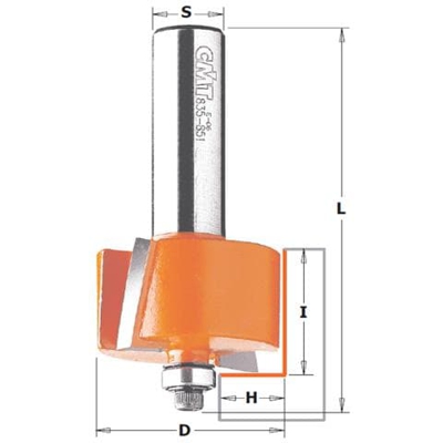 Fresa A Gradino C/cusc. Hw S=8 D=31.7x19 Dx 935.318.11