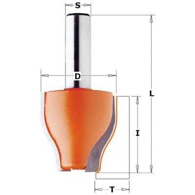 Fresa Antine Verticali Hm S=12 D=38x38 990.602.11