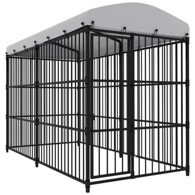 Canile Da Esterno Con Tetto 300x150x210 Cm