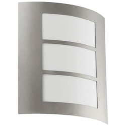 Luce Da Parete Esterna City 60 W Argento 88139 características