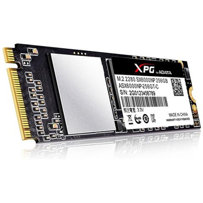 SSD 256 GB Serie XPG SX6000 NVMe 1.2 Interfaccia PCIe Gen3x2