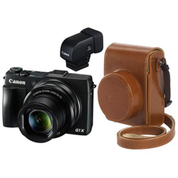 Powershot G1X Mark II Nero + Premium Kit Custodia in Pelle + Mirino Elettronico Sensore CMOS 12Mpx Zoom Ottico 5x Filmati Full HD Wi-Fi NFC características