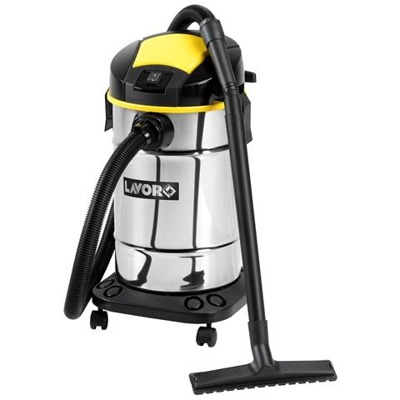 TrentaX Aspiratore Solidi e Liquidi a Bidone Capacità 30 Litri Potenza 1600 Watt