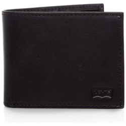 Portafoglio Apribile Levis Casual Classics Hunte Batwing Leather Nero (default, Nero) precio